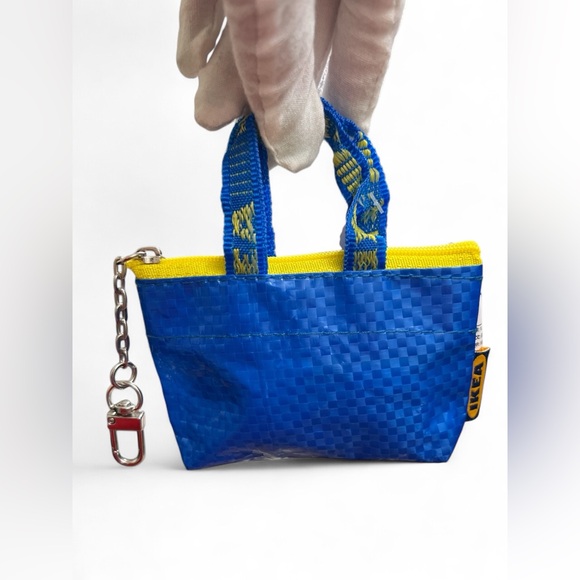 IKEA Mini Keychain/Bag Charm Tote - Picture 2 of 8